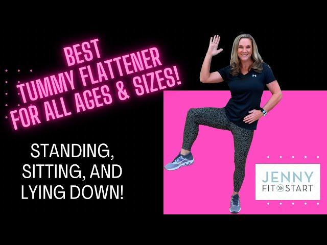 BEST BELLY FLATTENER for all ages & sizes!  Stand, Sit, or Lie Down!