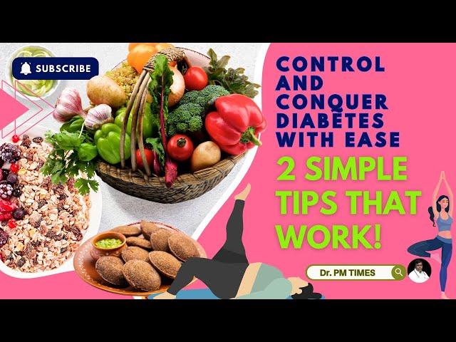 Dr. Murugesan's Essential Lifestyle Tips for Type 2 Diabetes Management.