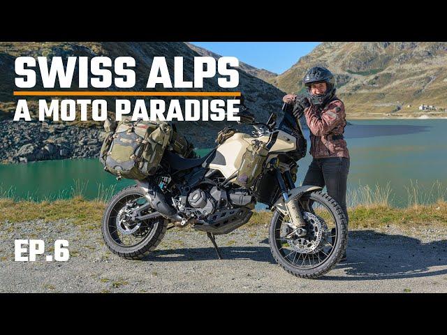 A MOTO paradise - KUNKELSPASS, SAN BERNARDINO and SPLÜGENPASS - SWISS ALPS solo trip EP.6