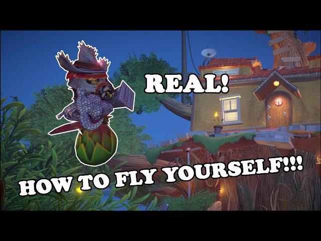 How To *Fly Yourself* as Cactus or Captain Deadbeard! | PVZ GW2