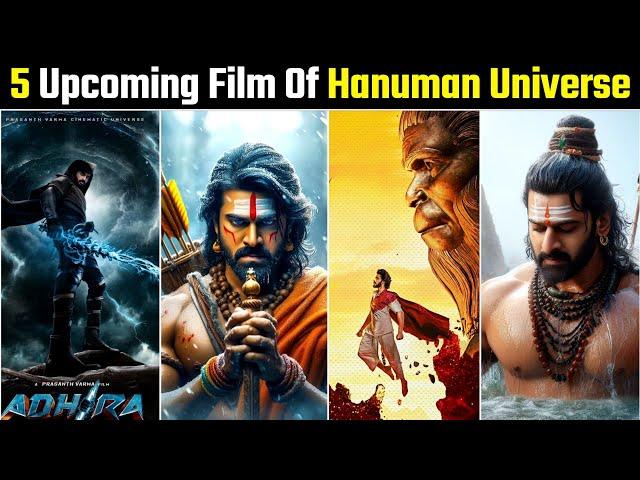 05 Upcoming Superheroes Film Of Prasanth Varma Universe Hanumna Universe Upcoming |  AS Ki Film