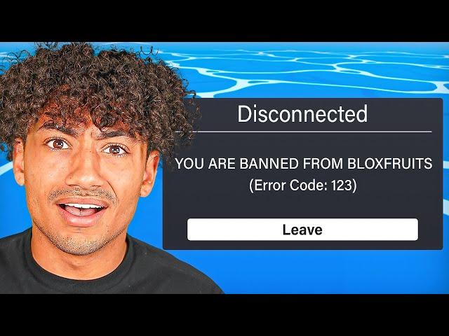 I Got BANNED On Blox Fruits..