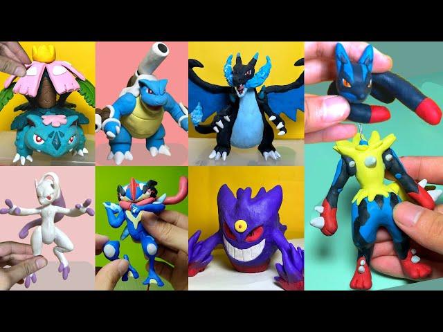 Mega Pokémon Figures Making - Mega Charizard, Lucario, Venusaur, Blastoise, Mewtwo, Gengar, Greninja