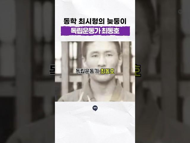 최시형의 둘째 아들이 희망했던 #대한독립만세 #독립운동가 #최동호 #일제강점기 #역사 #history