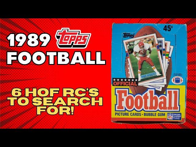 1989 Topps Football Box Break