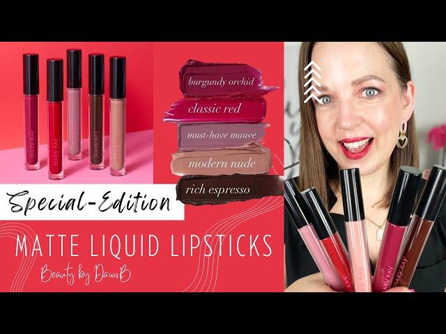 Special-Edition Matte Liquid Lipsticks | Mary Kay | Beauty by Dawn B