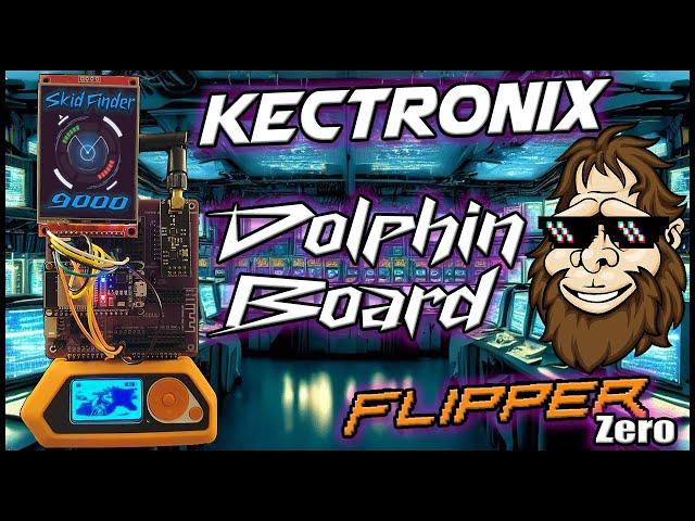 The REAL Flipper Zero Mad Scientist Board!! KecTronix Dolphin Board!! 