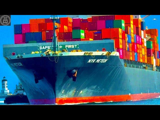 4K MARINE TRAFFIC AT THE PORT OF LOS ANGELES CALIFORNIA - SHIPSPOTTING NOVEMBER 2024