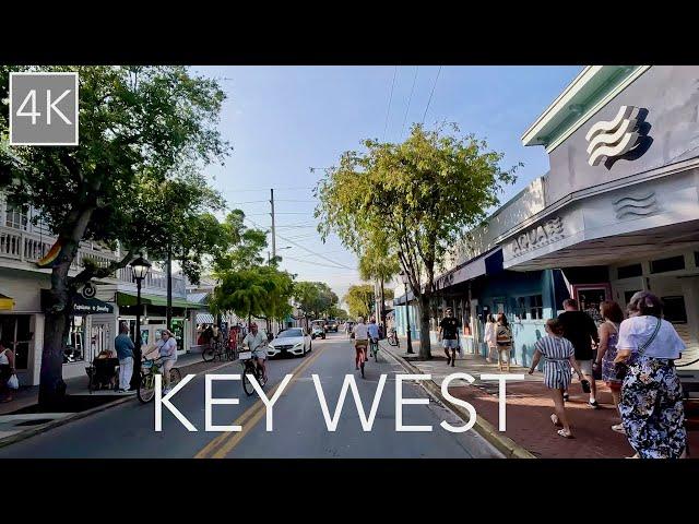 Key West Florida Drive 4K - Driving the Conch Republic / Southernmost City