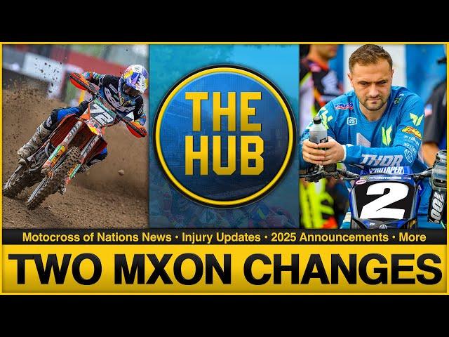 Two MXoN Changes • 2025 Contracts • Injuries | Motocross' Latest