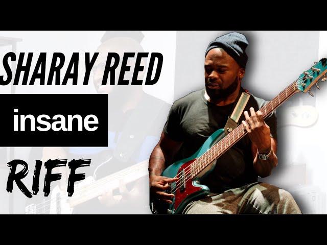 Sharay Reed Insanity! (Gospel Bass Lick Breakdown)