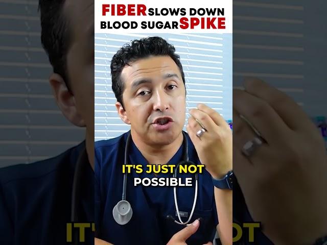 Why does FIBER slow down Blood Sugar Spikes?