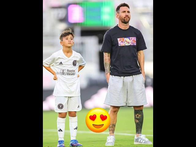 Messi & Ronaldo With Their Kids 