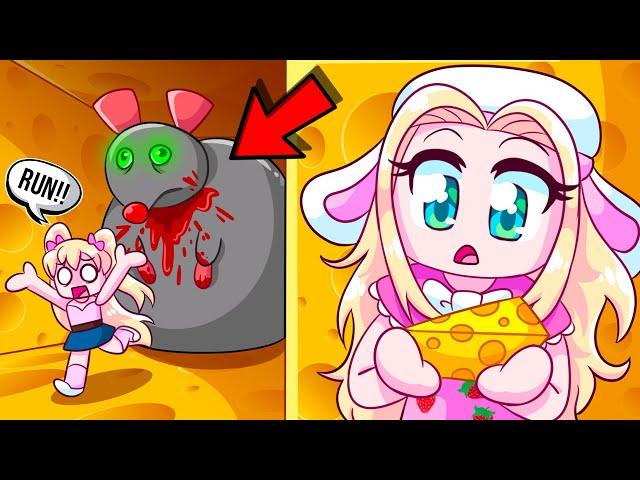 ROBLOX CHEESE ESCAPE...(*can we escape the EVIL RAT?)