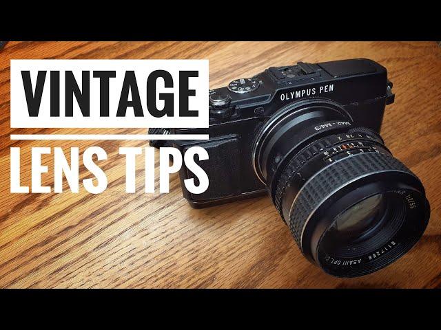 Important Things To Know When Using Vintage Lenses on Mirrorless Cameras