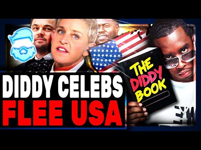 Diddy List Release Has Celebs FLEE The USA? Ellen's Dark Old Videos Resurface & Her Special Pet Name