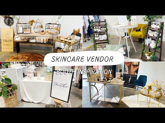 Skincare Vendor Booth Ideas