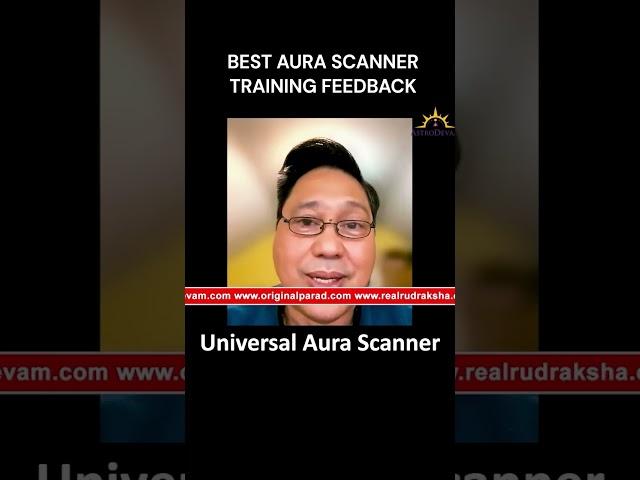 Best Universal Aura Scanner Foreign Clients Training Feedback/Review English | #shorts #shortsfeed