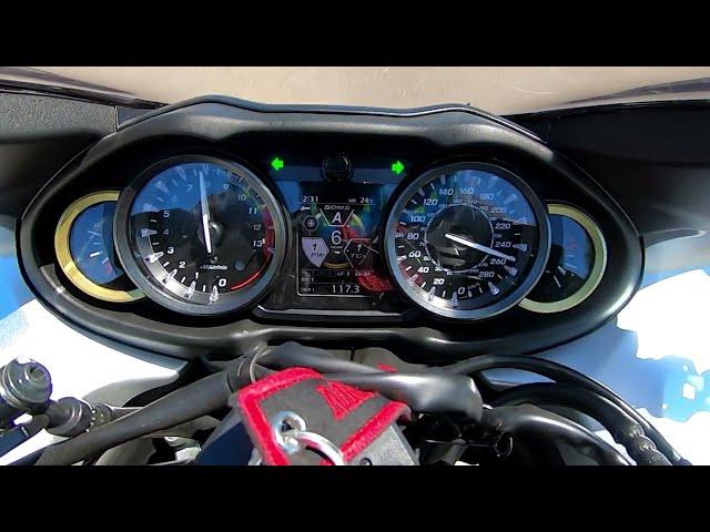 Suzuki Hayabusa GEN 3 Acceleration 0-300 #hayabusa #acceleration #suzuki #topspeed