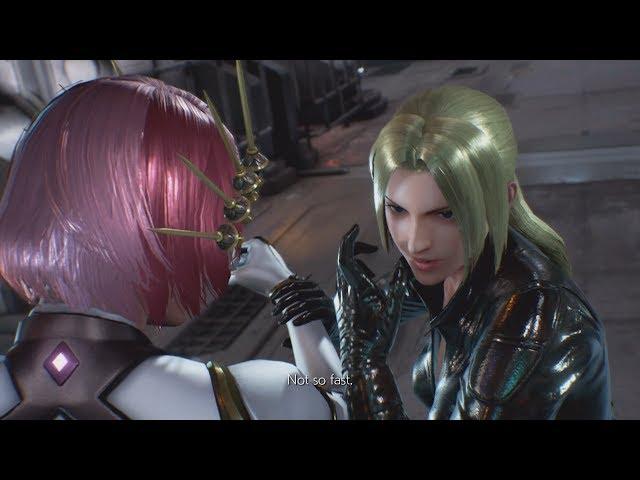 Tekken 7 PC The Mishima Saga Story Part 7 - Alisa vs Nina Boss Chapter 9 Plan E