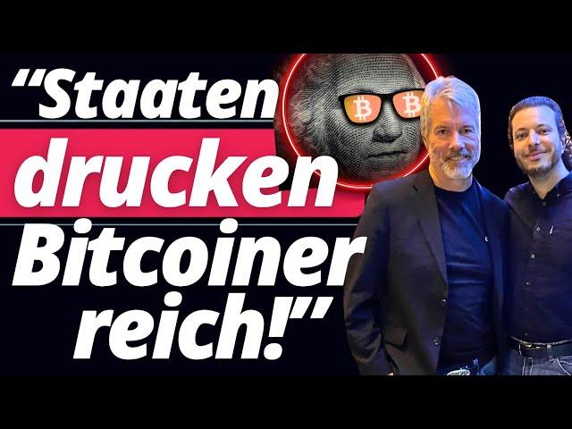 Bitcoin, Krieg, AfD, Microstrategy! Im Gespräch mit dem Blocktrainer!