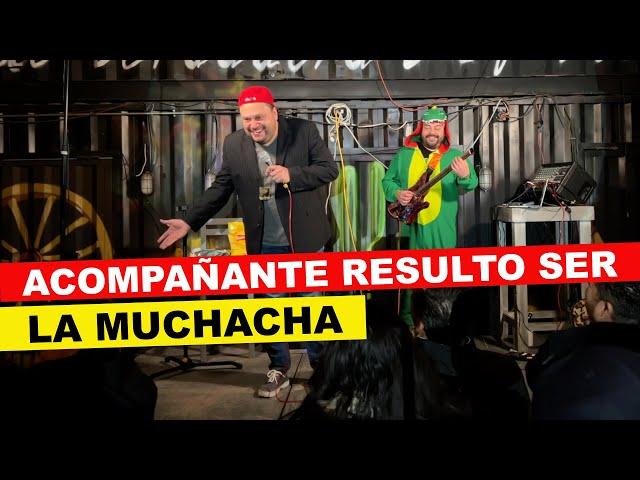 Acompañante resultó ser la muchacha