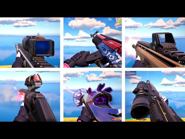 FIRST PERSON VIEW ALL WEAPONS Fortnite