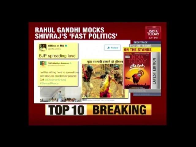 Farmer Crisis : Rahul Gandhi Takes On MP CM, Shivraj Singh Chauhan In Twitter