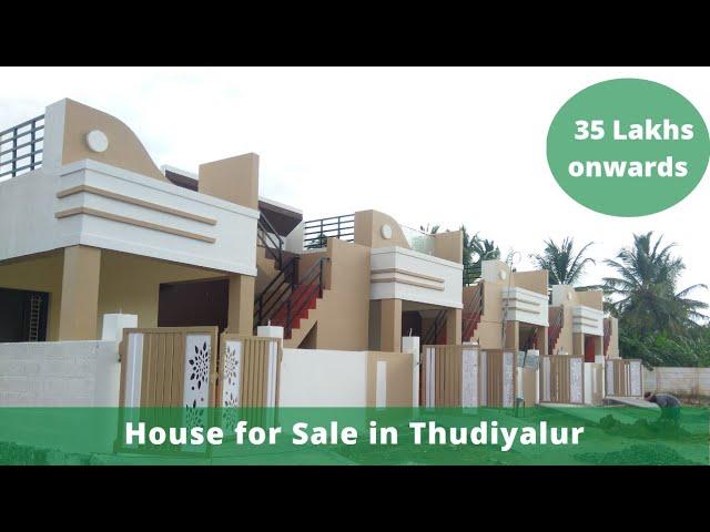 villas for sale in Coimbatore - 2 BHK individual House at [35 Lakhs]