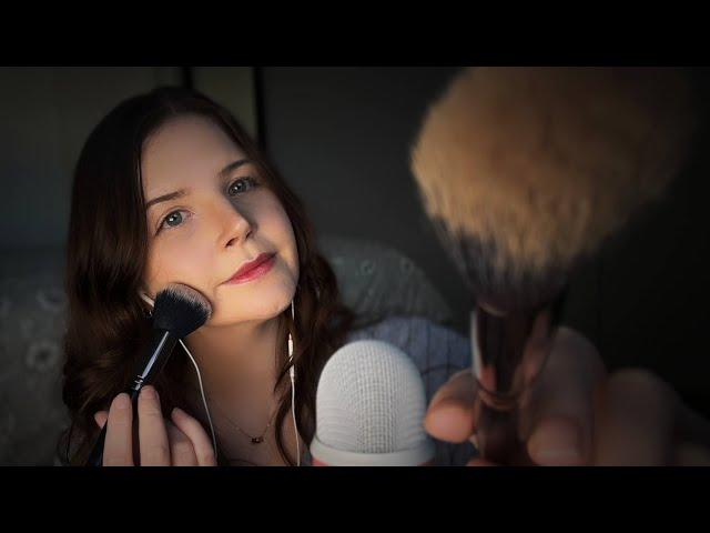 korean asmr | mirrored touching, almost touching, tracing   | hand movements, mouth sounds, whisper