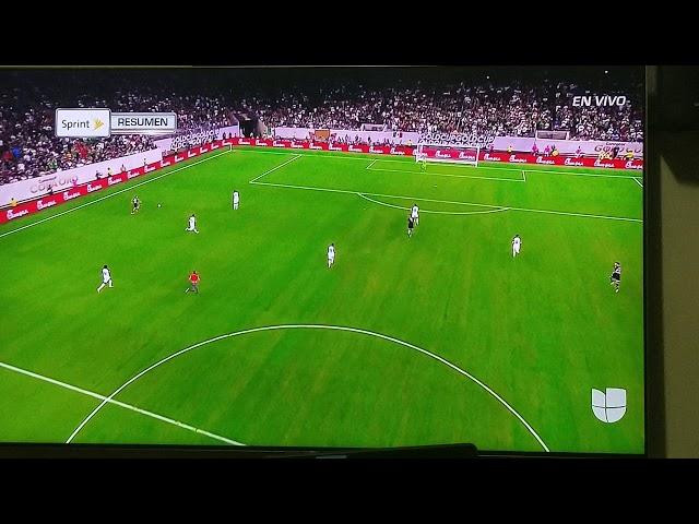 Mexico vs costarrica . Gold cup. Raul Jimenez