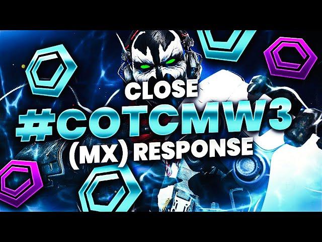 Close: #COTCMW3 Round 1 Response