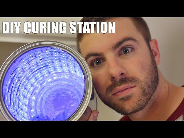 DIY UV Curing Station For Resin 3D Printers | Cheap & Effective Solution