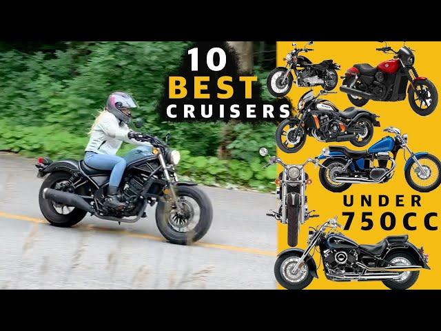 10 Best Cruisers for Beginners (Under 750CC)