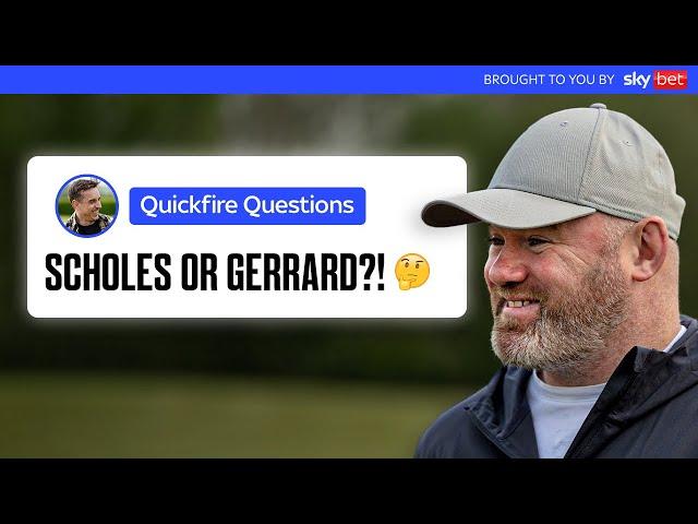 Wayne Rooney’s 53 Quickfire Questions