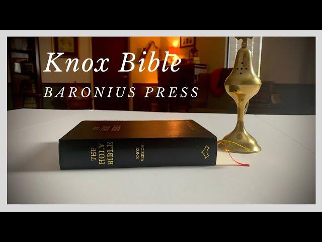 Knox Bible from Baronius Press