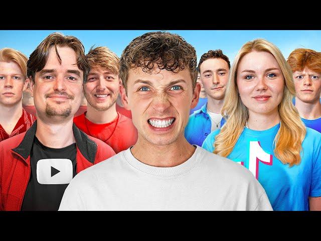 YouTubers Vs TikTokkers Vechten Voor €1000