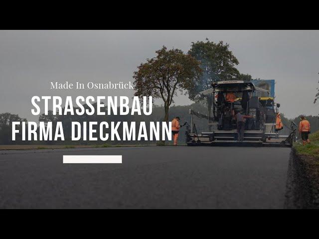 Wie wird eigentlich eine Straße gebaut? Exklusive Einblicke bei Firma Dieckmann in Osnabrück