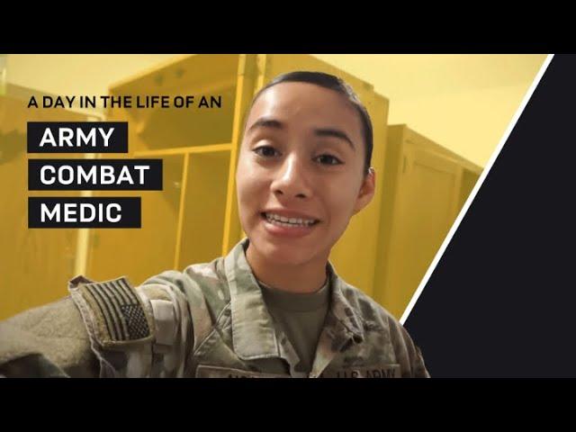 Live A Day In The Life Of An Army Combat Medic | GOARMY