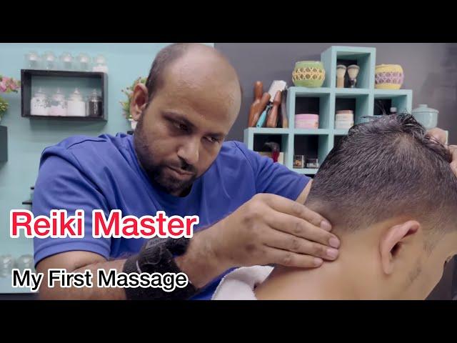 The Legend Reiki Master Head Massage with Finger and Neck Crack In Jamshetpur