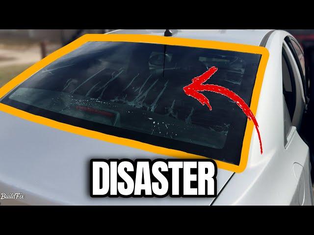 How to NOT Tint Your Car | First Timer Rookie Mistake