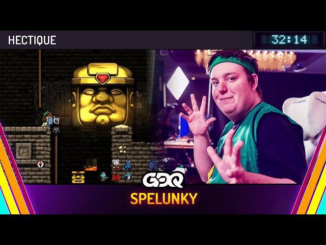 Spelunky by Hectique in 32:14 - Summer Games Done Quick 2024