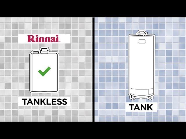 Rinnai Hot Water Wisdom- Tank vs. Tankless