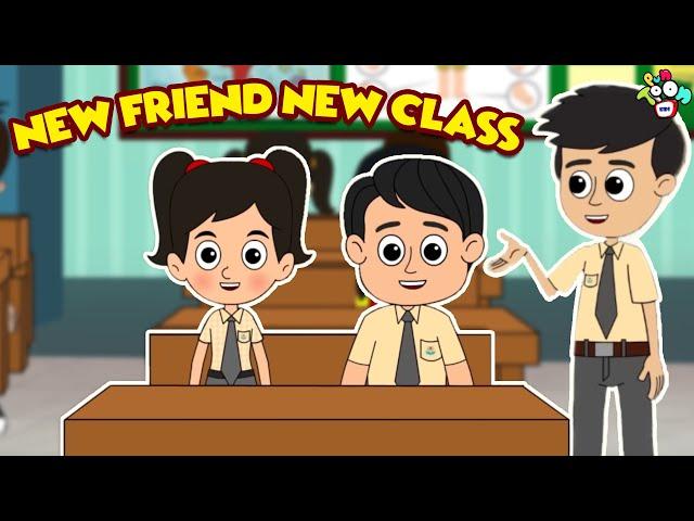 New Friend New Class | New Classmate | Tamil Videos | Tamil Stories | Bedtime Stories |PunToon Tamil