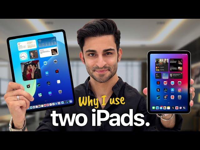 Why I use TWO iPads: M4 iPad Pro & iPad mini 7 setup! 