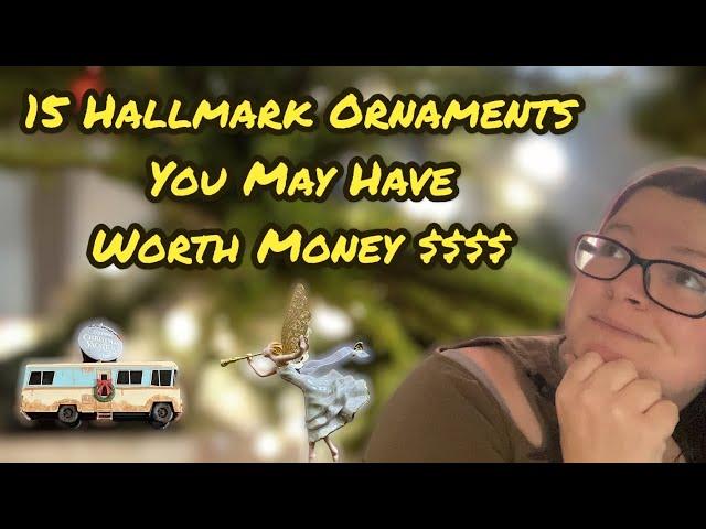 15 Hallmark Ornaments You May Have Worth Big Money!