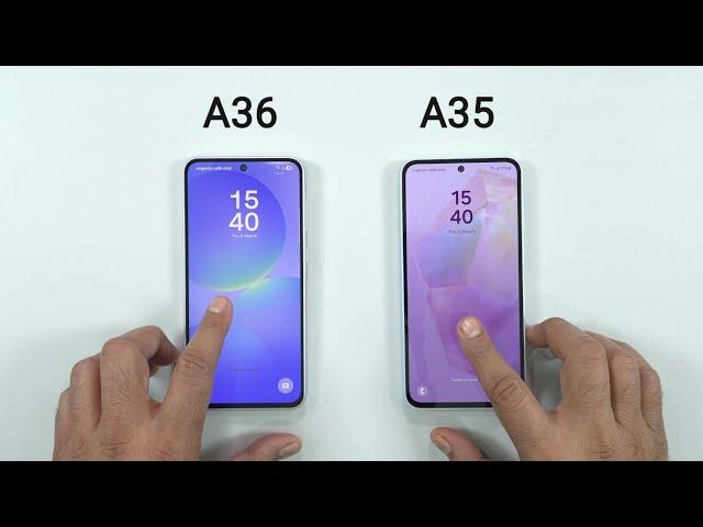 Samsung A36 vs Samsung A35 - SPEED TEST