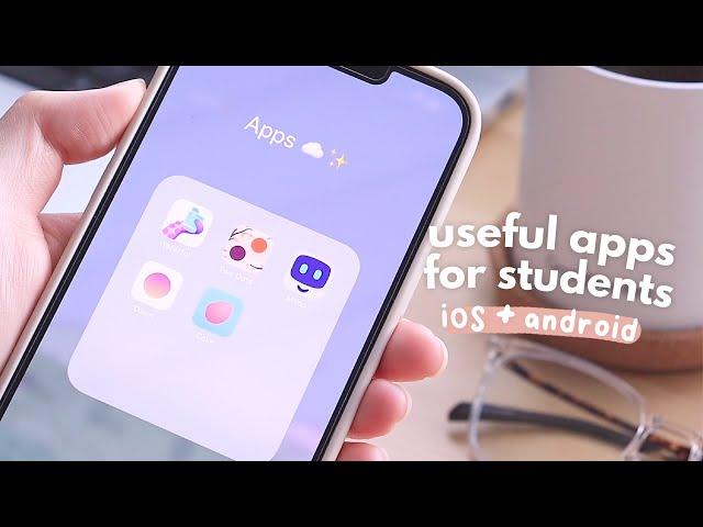 7 useful + chill apps for students | iOS, Android, desktop