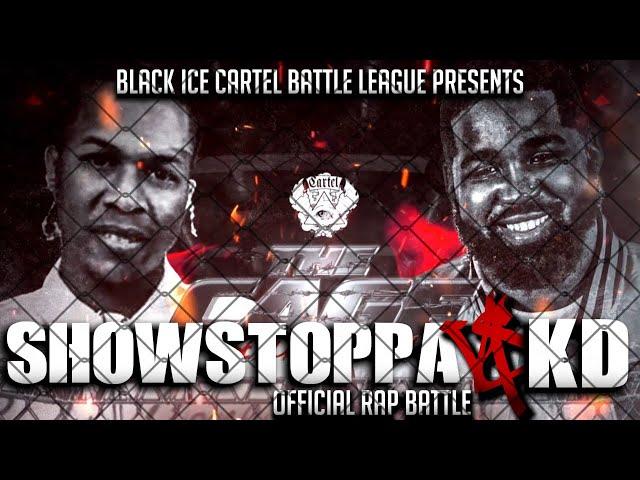 Showstoppa VS KD || Official Rap Battle || Black Ice Cartel || The Cage Resurrection