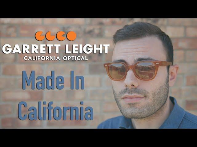 Are Garrett Leight Sunglasses Made in California ?